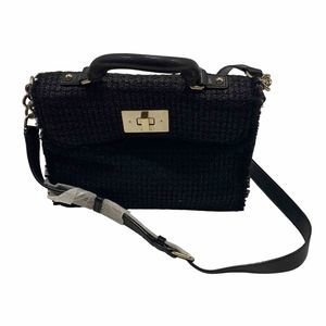 New Kate Spade Little Nadine Tuxedo Hill tweed handbag shoulder crossbody bag